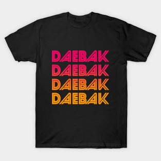 Vintage Retro Daebak T-Shirt